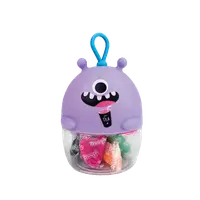 Miniset de modelaj cu 10 culori de plastilina usoara Monstruleti Mov