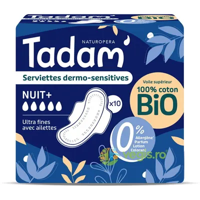 Absorbante Hipoalergenice Ultra Noapte+ 10buc