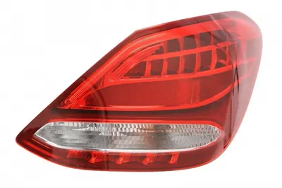 Stop tripla lampa spate dreapta (LED bec, Semnalizator galben, culoare sticla transparent) MERCEDES Clasa C LIMUZINA 2013-2018