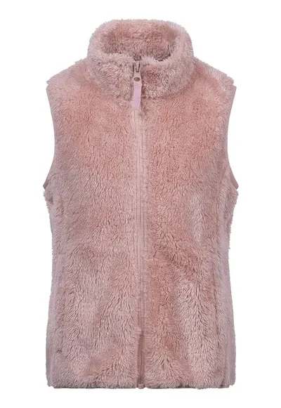 Vesta din fleece cu fermoar Porru - Piersica