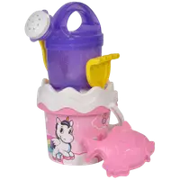 Set jucarii pentru apa si nisip cu galetusa Unicorn