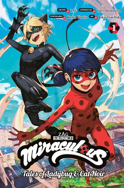 Miraculous: Tales of Ladybug and Cat Noir, Vol. 1 (Manga)