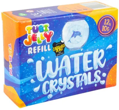 Cristale de apă Tuban - Tubi Jelly, 12 x 10 g