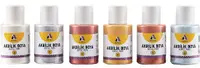 Vopsea acrilică Adel - Culori metalice, 25 ml, 6 culori