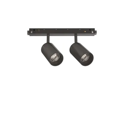 Sistem de iluminat pe sina Ego track double 16w 4000k dali Negru