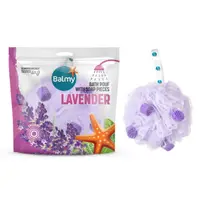 Floare de Masaj cu Perle de Sapun, Parfum de Lavanda, Balmy, 24.5 g
