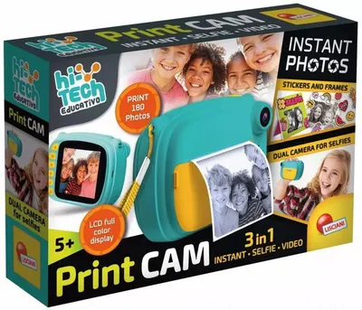 Aparat foto instantaneu pentru copii Lisciani Giochi - Hi-Tech