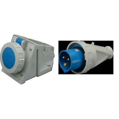 Pachet Priza si Fisa Industriala SEZ IP67 (63A, 400V) - Siguranta Maxima in Medii Industriale