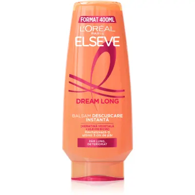L’Oréal Paris Elseve Dream Long balsam de păr pentru par usor de pieptanat 400 ml