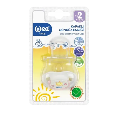 WEE BABY Suzeta silicon ortodontica somn nr.2 -782
