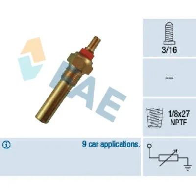 Senzor temperatura lichid racire FAE 32300