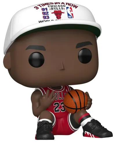 Figurină Funko POP! Basketball: Chicago Bulls - Michael Jordan 3 Times in a Row #222