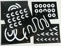 Set 20 de șabloane A5 pentru pre-scriere
