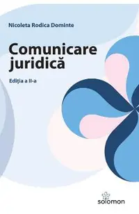 Comunicare juridica Ed.2