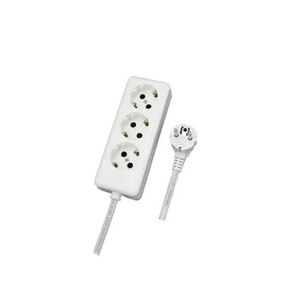 Prelungitor cu cablu cod 34123 cu 4 schuko cablu 3x1.5mm² lungime cablu 3m