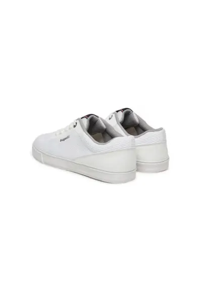 Pantofi sport barbati - 321-ASS01-6900 - Textil - Alb - Alb