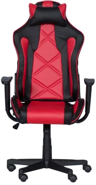 Scaun de gaming Carmen - 6196, negru/roșu