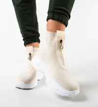 Sneakers dama Eshan Bej