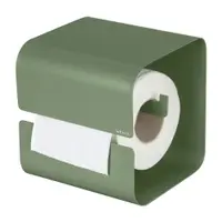 Suport pentru hârtie igienică verde autoadeziv cu Turbo-Loc din oțel Lizan – Wenko