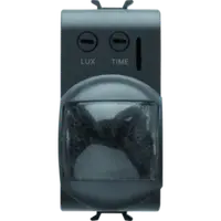 Senzor de miscare - 230V ac 50/60Hz - 1NO 3A(AC1) 250V ac - 1 MODULE - BLACK - CHORUS