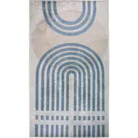 Covor albastru/gri 230x160 cm - Vitaus