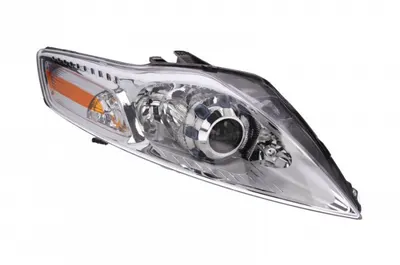Far dreapta D1S H1, electric, cu motoras, cu lumini curba, interior argintiu FORD MONDEO 4 IV intre 2007-2010
