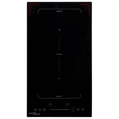vidaXL Plită inducție cu 2 arzătoare Flexizone, control tactil, 3500 W