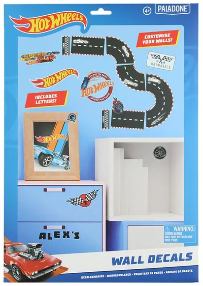 Stickere de perete Paladone Retro Toys: Hot Wheels - Characters