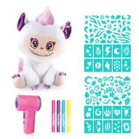 Set de colorat creativ Canal Toys - Jucărie de pluș monstruleț drăgălaș
