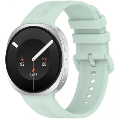 Curea Tech-Protect Silicone Evo pentru Samsung Galaxy Watch9 / Watch8 / Watch8 Classic Series, Verde Menta