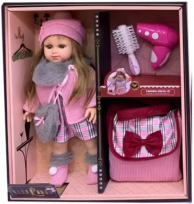 Păpușa Sonne - Della cu accesorii si haine, sortiment