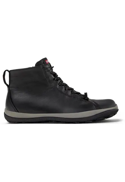 Ghete din piele Peu Pista GM 1215 - Negru/Gri deschis