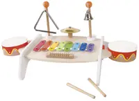 Masă muzicală pentru copii Classic World - Din lemn, cu accesorii