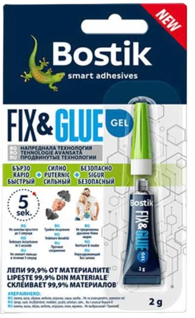 Lipici gel Bostik - 2 ml