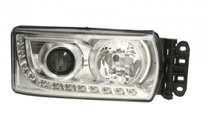 Far fata Dreapta (12LED 1WATT H7, manual, fara motoras, fara controler LED) potrivit IVECO EUROCARGO IV, EUROCARGO V, STRALIS I, STRALIS II 02.02