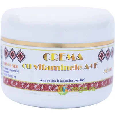 Crema Antirid Hidratanta cu Vitamina A si E 50g
