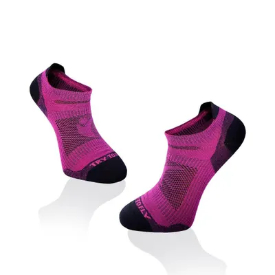Sosete scurte pentru turism montan Fuchsia