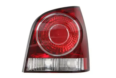 Stop tripla lampa spate dreapta potrivit VW POLO HATCHBACK 2005-2009 - (Semnalizator alb, culoare sticla fumuriu)