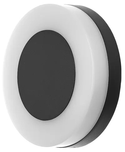 Plafonieră LED de exterior Elbulgaria - Hasle R, 18W, IP44, 4000K, negru