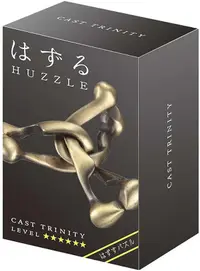 Puzzle logic metalic Hanayama - Cast Puzzle Trinity Huzzle