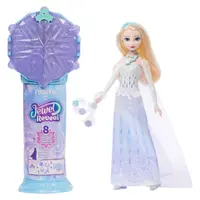 Păpușă cu surpriză Disney Frozen Jewel Reveal - Elsa, cu accesorii, 30 cm