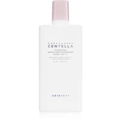 SKIN1004 Madagascar Centella Poremizing Velvet Finish Sunscreen crema de soare pentru fata pentru ten gras SPF 50+ 50 ml