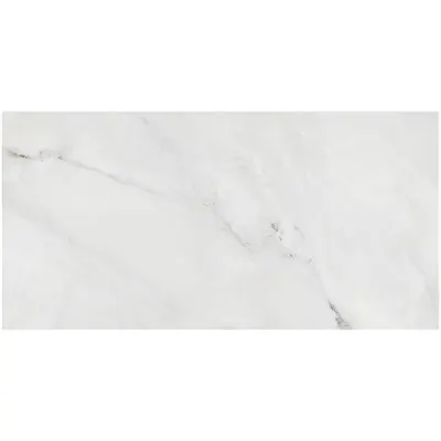 Gresie exterior / interior portelanata Anderson White 30 x 60 cm mata rectificata tip marmura