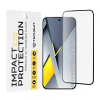 Folie de protectie Ecran Techsuit pentru Xiaomi Poco F8 Pro, Sticla Securizata, Full Glue, Neagra