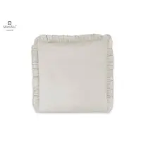 Perna clasica de dormit MimiNu cu husa detasabila din bumbac 40x40 cm Royal beige