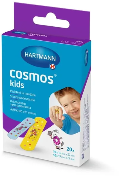 Plasturi Cosmos Kids 2 Dimensiuni 20buc