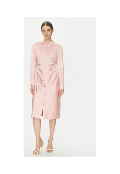 Rochie model DD4KTE31 - roz - poliester