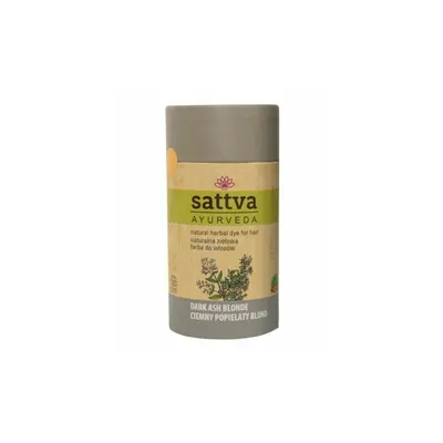 Vopsea de par Blond Cenusiu Inchis 150gr, Sattva Ayurveda
