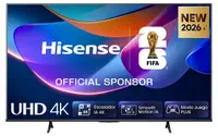 Televizor Smart Hisense - 65A6S, 65'', 4K Ultra HD, DLED, AI 4K Upscaler, Dolby Vision-Atmos 2x10W DTS Virtual X, negru