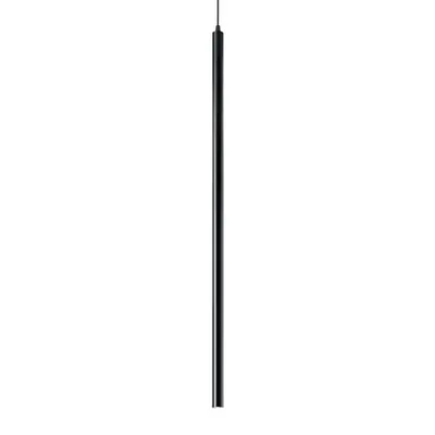 Corp de iluminat suspendat, lustra ULTRATHIN D100 ROUND NERO